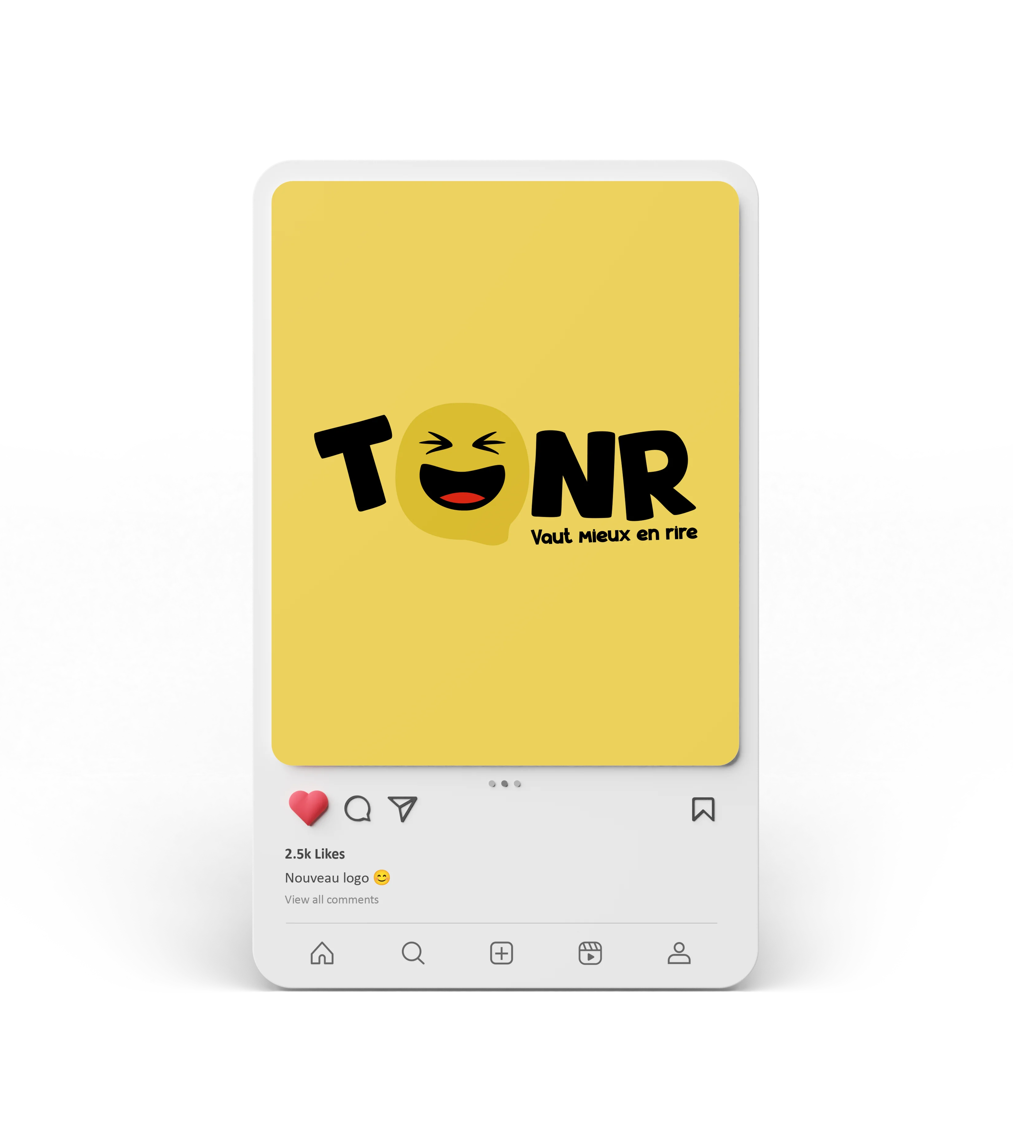 Déclinaison sociale La taquinerie sur smartphone